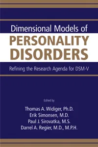 Dimensional Models of Personality Disorders_cover