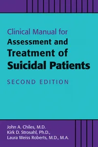 Clinical Manual for Assessment and Treatment of Suicidal Patients_cover