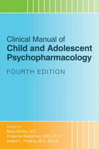 Clinical Manual of Child and Adolescent Psychopharmacology_cover