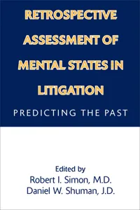 Retrospective Assessment of Mental States in Litigation_cover