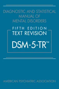 Diagnostic and Statistical Manual of Mental Disorders, Fifth Edition, Text Revision_cover