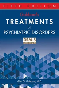 Gabbard's Treatments of Psychiatric Disorders_cover