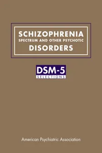 Schizophrenia Spectrum and Other Psychotic Disorders_cover