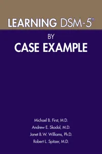 Learning DSM-5® by Case Example_cover