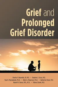 Grief and Prolonged Grief Disorder_cover