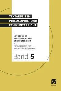 Textarbeit im Philosophie- und Ethikunterricht_cover