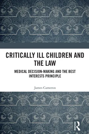 Critically Ill Children and the Law