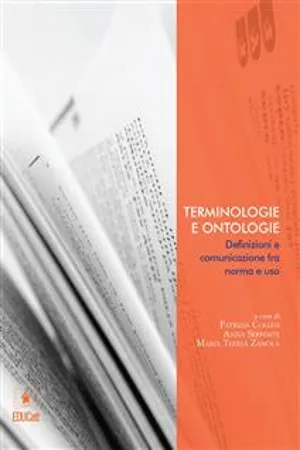 Terminologie e Ontologie