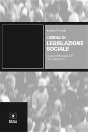 Lezioni di legislazione sociale