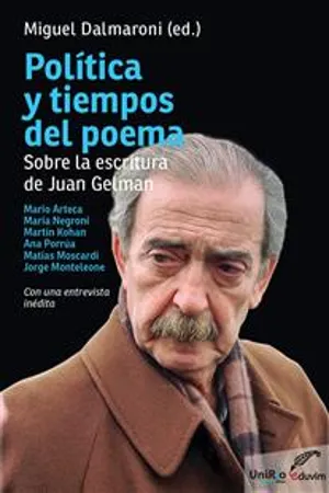 Política y tiempos del poema