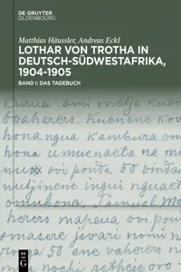 Lothar von Trotha in Deutsch-Südwestafrika, 1904–1905_cover