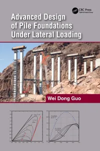 Advanced Design of Pile Foundations Under Lateral Loading_cover