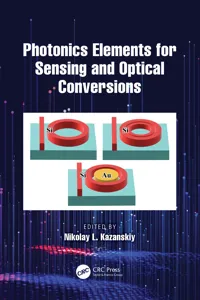 Photonics Elements for Sensing and Optical Conversions_cover