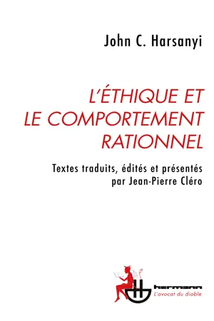 L'éthique et le comportement rationnel