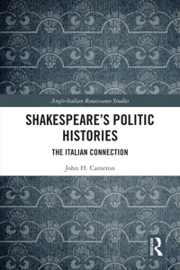 Shakespeare's Politic Histories_cover