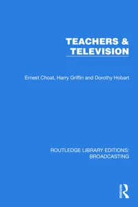 Teachers & Television_cover