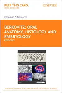 Oral Anatomy, Histology and Embryology E-Book_cover