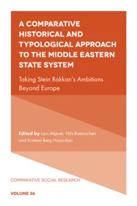 A Comparative Historical and Typological Approach to the Middle Eastern State System_cover