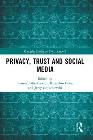 Privacy, Trust and Social Media