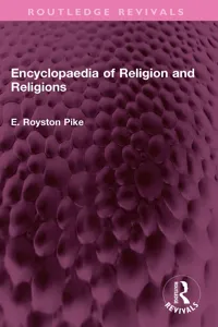 Encyclopaedia of Religion and Religions_cover