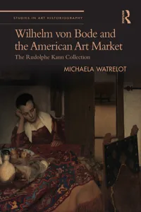 Wilhelm von Bode and the American Art Market_cover