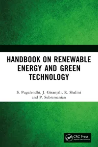 Handbook on Renewable Energy and Green Technology_cover