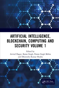 Artificial Intelligence, Blockchain, Computing and Security Volume 1_cover