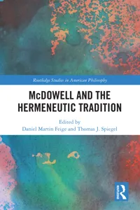 McDowell and the Hermeneutic Tradition_cover