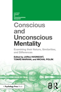 Conscious and Unconscious Mentality_cover