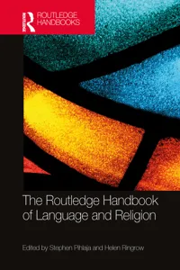 The Routledge Handbook of Language and Religion_cover