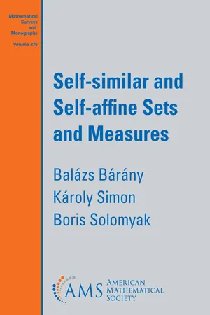 Self-similar and Self-affine Sets and Measures