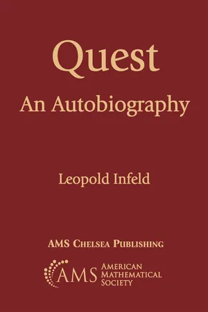 Quest: An Autobiography