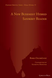 A New Buddhist Hybrid Sanskrit Reader_cover