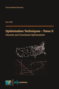 Optimization Techniques II_cover