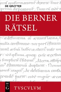 Die Berner Rätsel / Aenigmata Bernensia_cover