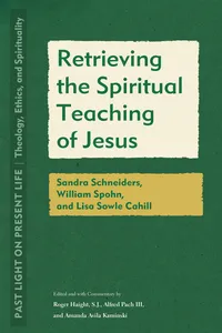 Retrieving the Spiritual Teaching of Jesus_cover