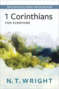 1 Corinthians for Everyone_cover