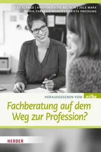 Fachberatung auf dem Weg zur Profession?_cover