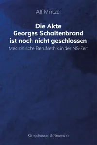 Die Akte Georges Schaltenbrand ist noch nicht geschlossen_cover