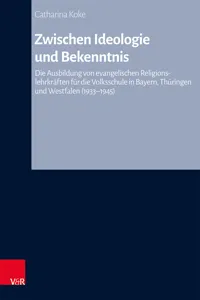 Zwischen Ideologie und Bekenntnis_cover