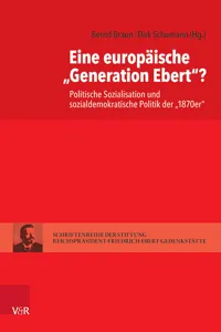 Eine europäische »Generation Ebert«?_cover