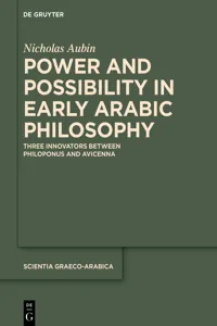 Power and Possibility in Early Arabic Philosophy_cover