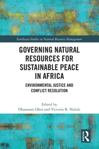 Governing Natural Resources for Sustainable Peace in Africa_cover