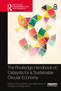 The Routledge Handbook of Catalysts for a Sustainable Circular Economy_cover