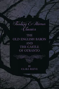 The Castle of Otranto and The Old English Baron - Gothic Stories_cover
