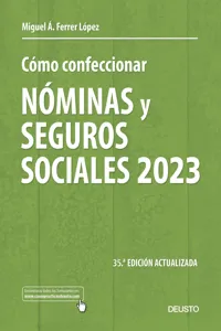 Cómo confeccionar nóminas y seguros sociales 2023_cover