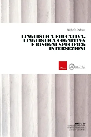 Linguistica Educativa, Linguistica Cognitiva e Bisogni specifici: intersezioni