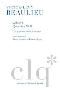 CLQ* - Cahiers littéraires du Québec + Libre accès_cover