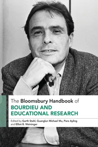 The Bloomsbury Handbook of Bourdieu and Educational Research_cover