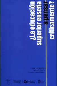 ¿La educación superior enseña a pensar críticamente?_cover